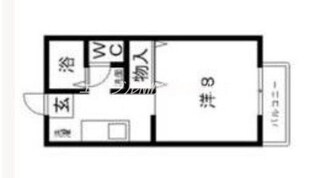 パレロッサ陣之内　B棟の物件間取画像